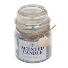 Scented candle in glass, Ocean,