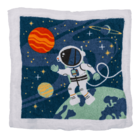 Serviette magique en coton, Space