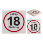 Serviettes en papier, Happy Birthday - 18,