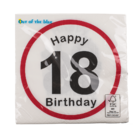 Serviettes en papier, Happy Birthday - 18,