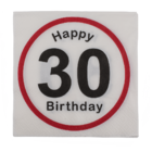 Serviettes en papier, Happy Birthday - 30,