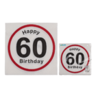 Servilleta de papel, Happy Birthday - 60,