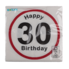 Servilletas de papel, Happy Birthday - 30,