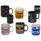 Set di articoli, tazze XL,