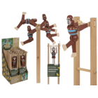 Singe qui se balance en bois, 7x2