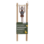 Singe qui se balance en bois, 7x2