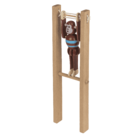 Singe qui se balance en bois, 7x2