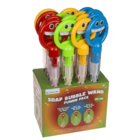 Soap bubbles wand, Funny Face, 44 cm,