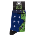 Socken, Alien, Größe 36-42,