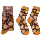 Socken, Kaffee, Größe 36-42,