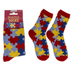 Socken, Puzzle, Größe 36-42,