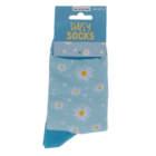 Socks, Daisy Flower, size 36-42,