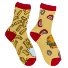 Socks, Fries & Burger, size 36-42,