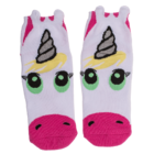 Socks, with ABS sole, 99 % Unicorn, one size,