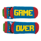 Socks, with ABS sole, Game Over, one size,