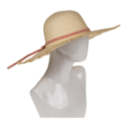 Sombrero de paja con lazo, Elegante Chic,