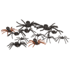 Spiders, set of 12 pcs. per polybag