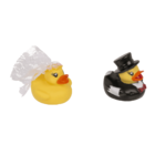 Squeaking ducks, Bride & Groom, 6 cm,