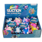 Squeeze Antistress-Ball, Magic Suction,