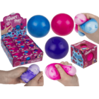 Squeeze Ball, Funny Faces, 6 cm,