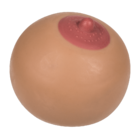 Squeeze-Ball, XL-Brust, ca. 9 cm, ca. 245 g,