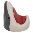 Squeeze phone stand, Shark, 8,5 cm,