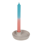 Stick candle with color gradient,