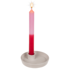 Stick candle with color gradient,