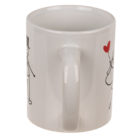 Stoneware Mug,So much in Love, 9 x 8 cm, 300 ml,