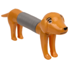 Stretch-Hund, ca. 6,5 x 14 cm - 6,5 x 24 cm,