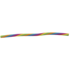 Stretch-Schnur, Regenbogen, 30 cm,