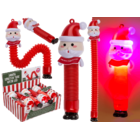 Stretch tube, Santa, with LED, incl. 3 x LR41