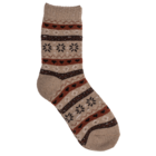 Stricksocken, Unisex, Ice flower & hearts,