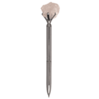 Stylo à bille avec pierre précieuse, Cristaux de
