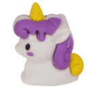 Taille-crayon, Licorne, environ 3,6 x 4,5 cm,