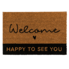 Tapis de sol, Welcome-Happy to see U ,