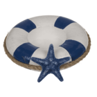 Tea light holder, Floating ring with sea star,