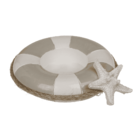 Tea light holder, Floating ring with sea star,