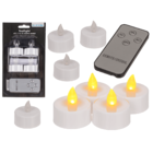 Tealight ,with timer & remote control, 4 cm,