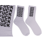 Tennis-Socken, Fuck Off, Größe 38-42,