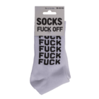 Tennis-Socken, Fuck Off, Größe 38-42,