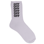 Tennis-Socken, Fuck Off, Größe 42-46,