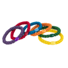 Textil-Haarband/Armband, Rainbow colours, Pride,