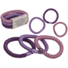 Textile hairband/bracelet, Purpls Shades,