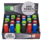 Torcia in ABS con LED COB, circa 10 cm