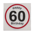 Tovaglioli di carta, Happy Birthday - 60,