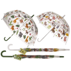 Transparent kids umbrella, D: 72cm,