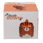 Upside Down Mug, Tiger, ca. 12 x 14 cm, dolomite,