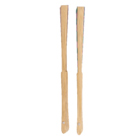 Ventaglio, Quadrati, 21 cm, in bambù,