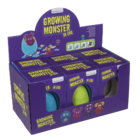 Wachsendes Monster im Ei, 11 cm,